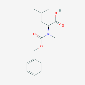 (R)-2-(((Benzyloxy)carbonyl)(methyl)amino)-4-methylpentanoic acid