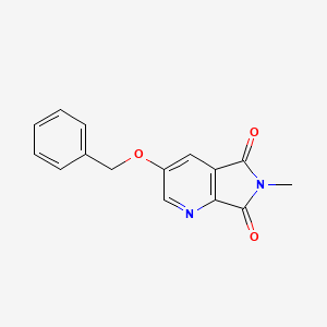 3-Benzyloxy-6-methyl-pyrrolo[3,4-b]pyridine-5,7-dione