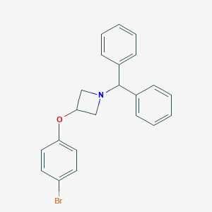 1-Benzhydryl-3-(4-bromophenoxy)azetidine