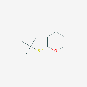 2-(tert-Butylthio)tetrahydro-2H-pyran