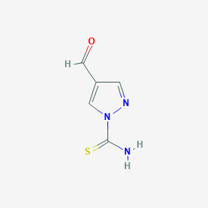 4-formyl-1H-pyrazole-1-carbothioamide