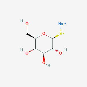 Sodium (2S,3R,4S,5S,6R)-3,4,5-trihydroxy-6-(hydroxymethyl)tetrahydro-2H-pyran-2-thiolate