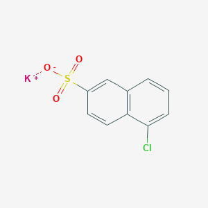 5-Chloronaphthalene-2-sulfonic Acid, Potassium Salt