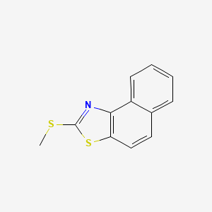 2-(Methylthio)-beta-naphthothiazole