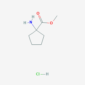 Methyl 1-aminocyclopentanecarboxylate hydrochloride