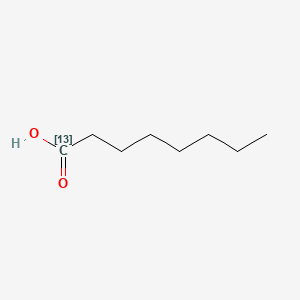 molecular formula C8H16O2 B1589598 (113C)octanoic acid CAS No. 59669-16-8