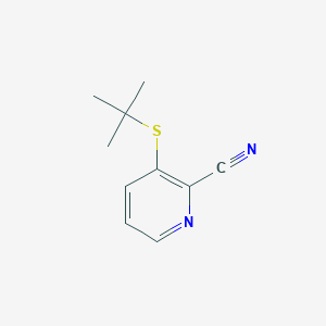 3-tert-Butylsulfanyl-pyridine-2-carbonitrile