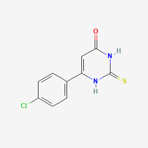 6-(4-chlorophenyl)-2-thioxo-2,3-dihydropyrimidin-4(1H)-one