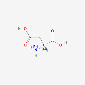 2-(15N)azanyl(213C)butanedioic acid