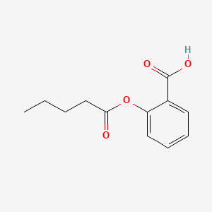 2-Valeryloxybenzoic acid