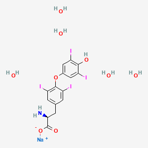 L-Thyroxine sodium salt pentahydrate