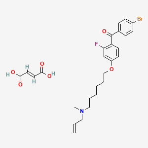 Ro 48-8071 fumarate