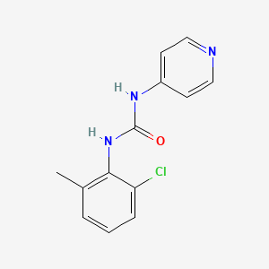 N-(2-Chloro-6-methylphenyl)-N'-4-pyridinylurea