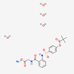 Sivelestat sodium tetrahydrate