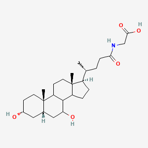 Glycochenodeoxycholic acid