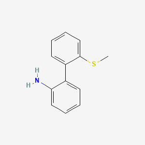 2-(2-Methylsulfanylphenyl)aniline