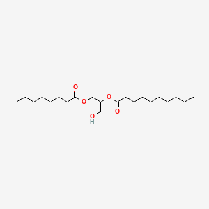 Decanoic acid, ester with 1,2,3-propanetriol octanoate