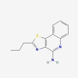 2-Propylthiazolo[4,5-c]quinolin-4-amine