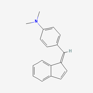 4-(inden-1-ylidenemethyl)-N,N-dimethylaniline