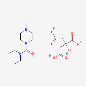 Diethylcarbamazine citrate