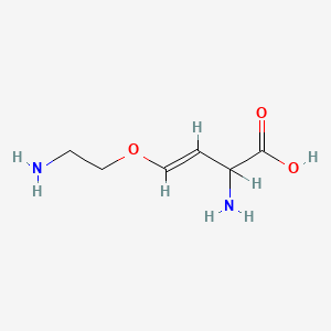 (E)-2-amino-4-(2-aminoethoxy)but-3-enoic acid