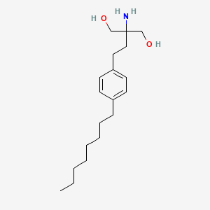 B1672674 Fingolimod CAS No. 162359-55-9