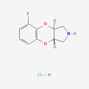 Fluparoxan hydrochloride anhydrous