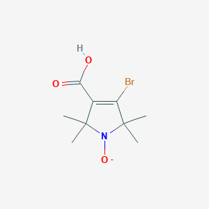 4-Bromo-1-oxyl-2,2,5,5-tetramethyl-delta3-pyrroline-3-carboxylic Acid