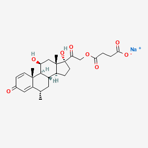 Methylprednisolone sodium succinate