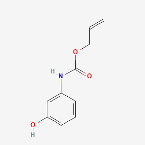 prop-2-enyl N-(3-hydroxyphenyl)carbamate