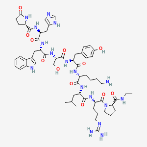 LHRH, lys(6)-N-Et-pronh2(9)-