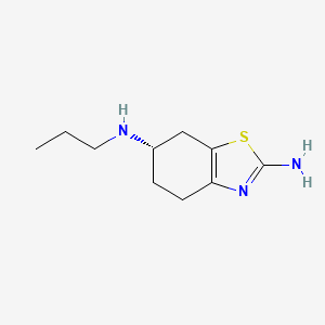 molecular formula C10H17N3S B1678040 Pramipexole CAS No. 104632-26-0