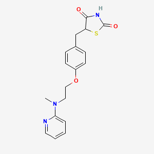 molecular formula C18H19N3O3S B1679542 Rosiglitazone CAS No. 122320-73-4