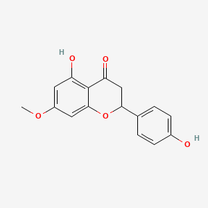 5-Hydroxy-2-(4-hydroxyphenyl)-7-methoxychroman-4-one