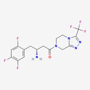 B1680988 Sitagliptin CAS No. 486460-32-6