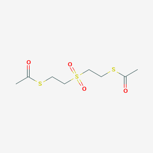 Bis(2-acetylmercaptoethyl) sulfone