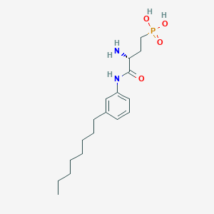 VPC 44116, (R)-(3-amino-4-((3-octylphenyl)amino)-4-oxobutyl)phosphonic acid, powder