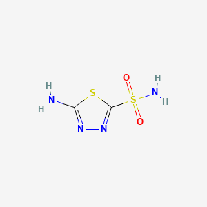 5-Amino-1,3,4-thiadiazole-2-sulfonamide