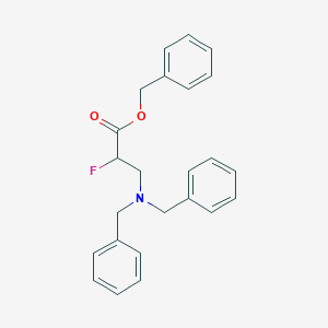 Benzyl 3-N,N-Dibenzylamino-2-fluoropropanoate