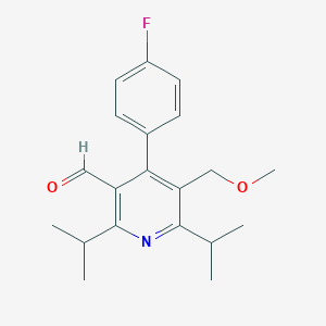2,6-Diisopropyl-4-(4-fluorophenyl)-5-methoxymethylpyridine-3-carboxaldehyde