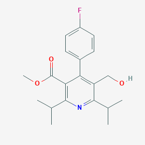 METHYL 2,6-DIISOPROPYL-4-(4-FLUOROPHENYL)-5-HYDROXYMETHYL-PYRIDINE-3-CARBOXYLATE