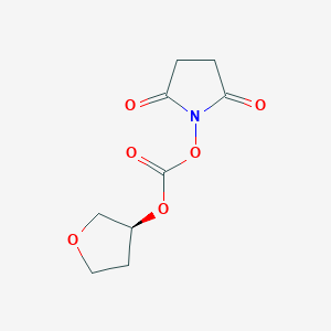 (2,5-dioxopyrrolidin-1-yl) [(3S)-oxolan-3-yl] carbonate