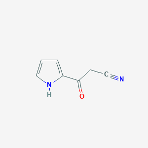 3-oxo-3-(1H-pyrrol-2-yl)propanenitrile