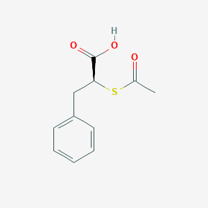 (S)-2-(Acetylthio)-3-phenylpropanoic acid