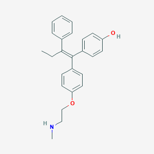 (E)-4-Hydroxy-N-desmethyl Tamoxifen