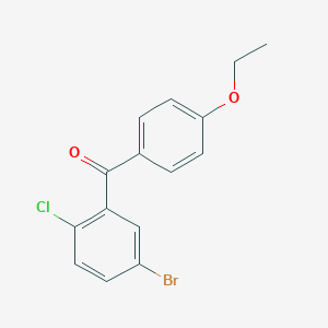 (5-Bromo-2-chlorophenyl)(4-ethoxyphenyl)methanone