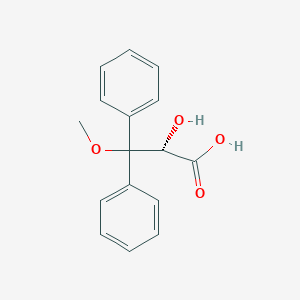 (S)-2-Hydroxy-3-methoxy-3,3-diphenylpropanoic acid