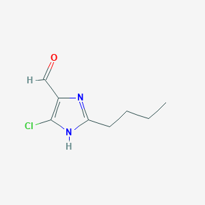 2-Butyl-4-chloro-5-formylimidazole