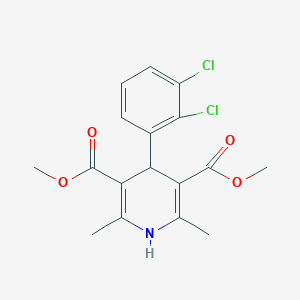 Dimethyl 4-(2,3-dichlorophenyl)-2,6-dimethyl-1,4-dihydropyridine-3,5-dicarboxylate