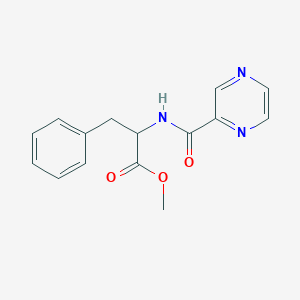 L-Phenylalanine,N-(2-pyrazinylcarbonyl)-, methyl ester